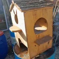 قفس چوبی خرگوش