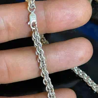 گردنبند نقره ایتالیایی925