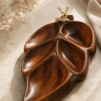 اردوخوری برگ بزرگ طرح چوب