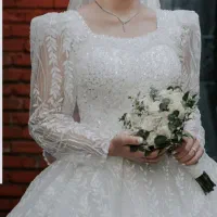 لباس عروس طرح گندم