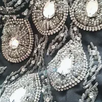 لباس مجلسی کارشده ست مادردختری مانتو