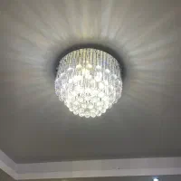 ۱عدد لوستر کریستالی ریموت دار|لوستر و چراغ آویز|تهران, نیاوران|دیوار