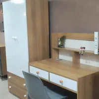 میزتحریر|تخت و سرویس خواب|پره‌سر, |دیوار