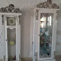 ساعت ایستاده و ویترین|بوفه، ویترین، کنسول|فردیس, منظریه|دیوار