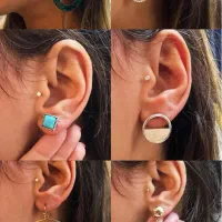 گوشواره و اکسسوری اروپایی وارداتی