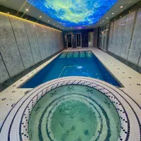 ویلا۱۰۰۰متری دوبلکس بااستخرو جکوزی داغ  و زلال|اجارهٔ کوتاه‌مدت ویلا و باغ|کاشمر, |دیوار