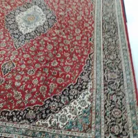 فرش زمینه قرمز دوازده متری