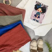 کراپ شلوار دخترانه سایز۴۵تا۵۰|لباس|رودسر, |دیوار