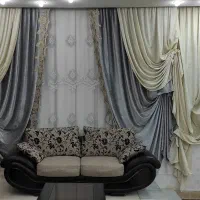 یک عدد پرده با ابعاد زیر