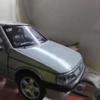 ماکت پژو ۴۰۵ (رنگ نقره ای) مقیاس کوچک|اسباب‌‌بازی|گمیشان, |دیوار