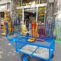 گاری دور توری دستی چرخ حمل توری دار باری حفاظ|ابزارآلات|تهران, بهارستان|دیوار