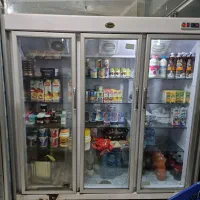 یخچال ۳در یخچال ایستاده یخچال بستنی ویترین شیرینی|فروشگاه و مغازه|چمستان, |دیوار