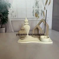 دکوری. سنگ مصنوعی. گلدان