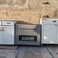 بخاری و دوعدد کابینت