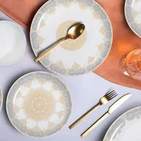 سرویس28پارچه پارس اوپال (طرح فدرا 605- اسکای 934)|ظروف سرو و پذیرایی|بندر انزلی, کارآموزی|دیوار