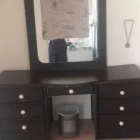 آینه درآور با صندلی|جاکفشی، کمد، دراور|بیرجند, |دیوار