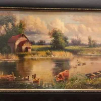 تابلو منظره زیبا