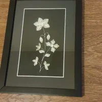 تابلوی نقره گل