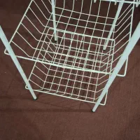 سبد سه طبقه جاظرفی|آب‌چکان و نظم‌دهنده ظروف|دوگنبدان, |دیوار