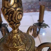 لوستر ۵ شاخه برنز|لوستر و چراغ آویز|تهران, سازمان برنامه جنوبی|دیوار