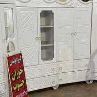 کمد لباس و ویترین مدل بیضی(خوران چوب)|جاکفشی، کمد، دراور|تبریز, |دیوار