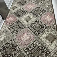 گلیم فرش ۶ متری طرح ۳ بعدی