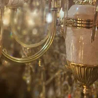 انواع لوسترهای برنزی و سنگی اشرفی|لوستر و چراغ آویز|تبریز, |دیوار