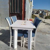 نهار خوری چهار نفره|میز و صندلی غذاخوری|جوانرود, |دیوار