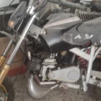 موتور مینی کراس هوندا استارتی دو دیسک