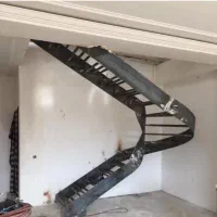 ساخت اسکلت فلزی و سوله و پله گرد