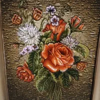 دو عدد تابلو فرش دستباف|تابلو فرش|زنجان, |دیوار