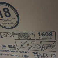 ماشین ظرفشویی نقره ای ۱۵ تایی پلمپ و نو