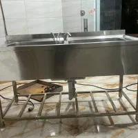 سینک دو لگنه صنعتی|کافی‌شاپ و رستوران|رامهرمز, |دیوار