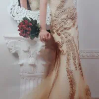 پیراهن نباتی مناسب عروس