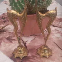 دوعداهو.چراق.دکوربرنجی|کلکسیون اشیاء عتیقه|اسلام‌شهر, شهرک محمدیه|دیوار