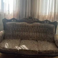 مبل ۷ نفره  با چوب با کیفیت|مبلمان خانگی و میز عسلی|تهران, دریاچه شهدای خلیج فارس|دیوار