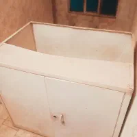 کابینت زیرسینک ورق سنگین۲طبقه۵۵۰ت فقط همین امروز