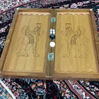 تخته نرد چوب گردو|کلکسیون و سرگرمی|شیراز, آزادگان|دیوار