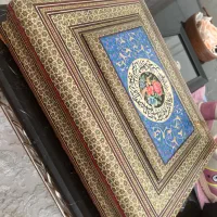 جعبه طلا خاتم کاری