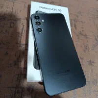 گوشی سامسونگ a34 حافظه128/8 همراه شارژر انکرa2146