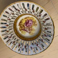 میوه خوری لیلی مجنون گل برجسته|ظروف سرو و پذیرایی|مرند, |دیوار