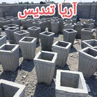 گلدان بتنی سطلی خطی ابنما|مصالح و تجهیزات ساختمان|تهران, شهر‌زیبا|دیوار