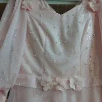 لباس مجلسی رنگ صورتی شاین دار|لباس|ماهدشت, |دیوار