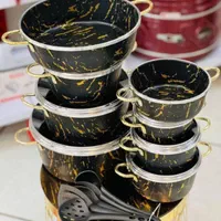 سرویس قابلمه ۱۴پارچه با کفگیر ملاقه|ظروف پخت‌وپز|تهران, بازار|دیوار