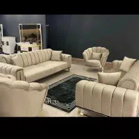 سرویس هفت نفره مبل راحتی/دهکده چوب