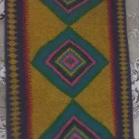گلیم دست بافت|گلیم، جاجیم، گبه|خرمآباد, |دیوار