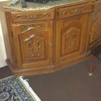 میز کامپیوتر وبوفه یخچال ولباسشویی دوقلو