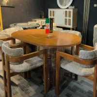 میز غذاخوری مدل اچ