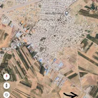 زمین بر جاده با موقعیت تجاری و صنعتی