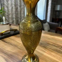 گلدان برنجی هندی